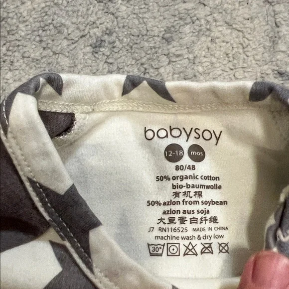 Baby Soy All Star Baseball Baby Bodysuit/Onesie NWOT 12-18mo - Picture 3 of 5